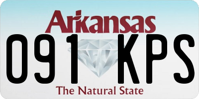 AR license plate 091KPS