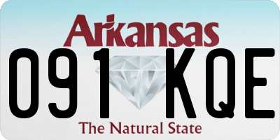 AR license plate 091KQE