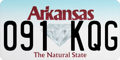AR license plate 091KQG