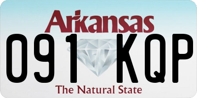 AR license plate 091KQP