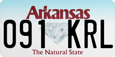AR license plate 091KRL