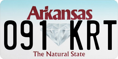 AR license plate 091KRT