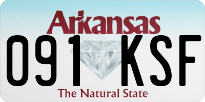 AR license plate 091KSF
