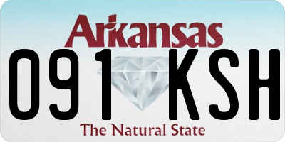 AR license plate 091KSH