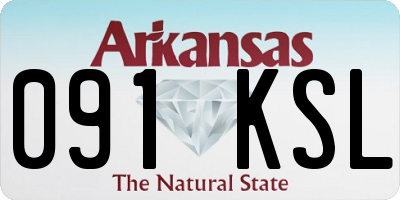 AR license plate 091KSL