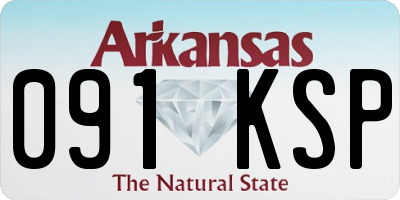 AR license plate 091KSP