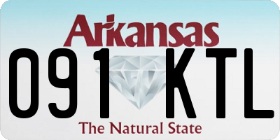 AR license plate 091KTL