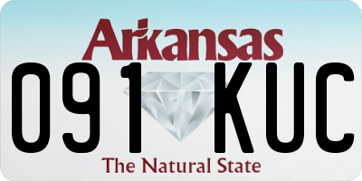 AR license plate 091KUC