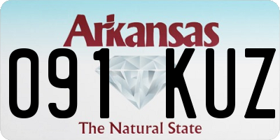 AR license plate 091KUZ