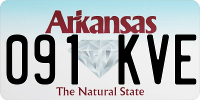 AR license plate 091KVE