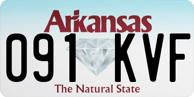 AR license plate 091KVF