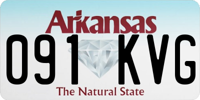 AR license plate 091KVG