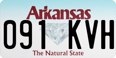 AR license plate 091KVH