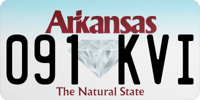 AR license plate 091KVI
