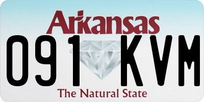 AR license plate 091KVM