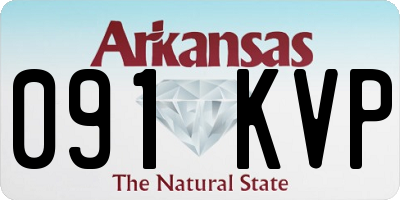 AR license plate 091KVP