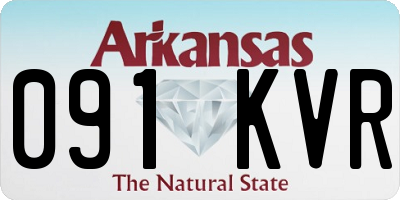 AR license plate 091KVR