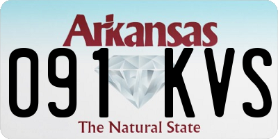 AR license plate 091KVS
