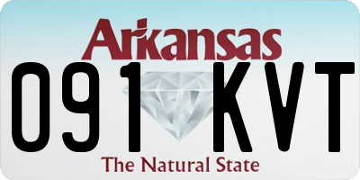 AR license plate 091KVT