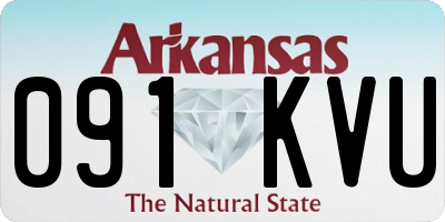 AR license plate 091KVU