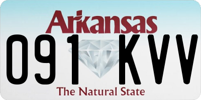 AR license plate 091KVV