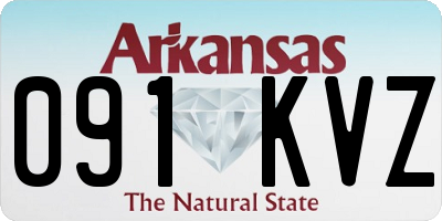 AR license plate 091KVZ