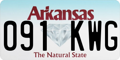 AR license plate 091KWG