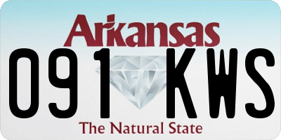 AR license plate 091KWS