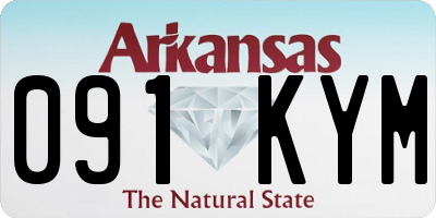AR license plate 091KYM