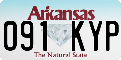 AR license plate 091KYP