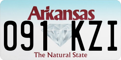 AR license plate 091KZI