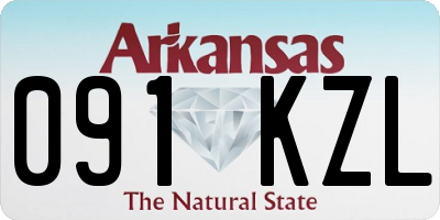 AR license plate 091KZL
