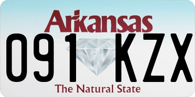 AR license plate 091KZX
