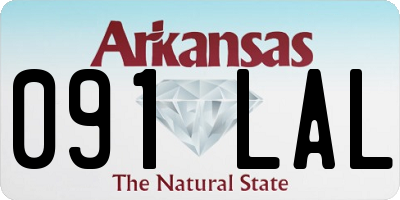 AR license plate 091LAL