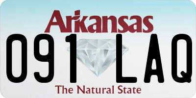 AR license plate 091LAQ