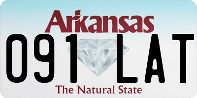 AR license plate 091LAT