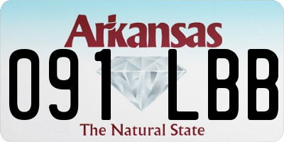 AR license plate 091LBB