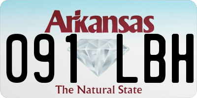 AR license plate 091LBH