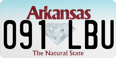 AR license plate 091LBU