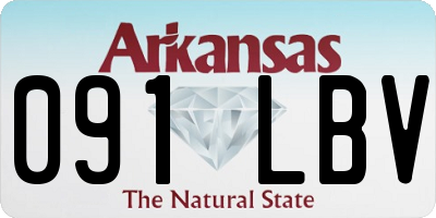 AR license plate 091LBV