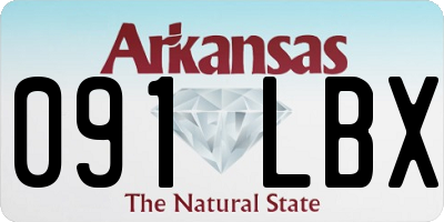AR license plate 091LBX