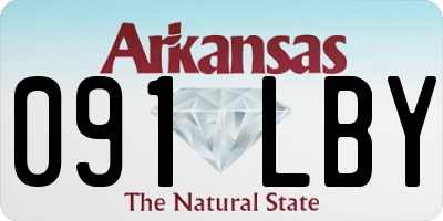 AR license plate 091LBY