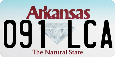 AR license plate 091LCA