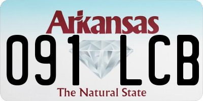 AR license plate 091LCB