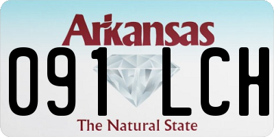 AR license plate 091LCH