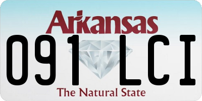 AR license plate 091LCI