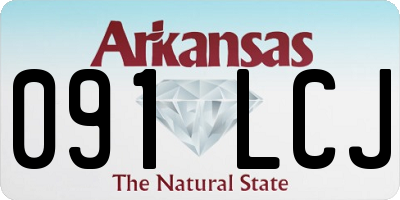 AR license plate 091LCJ