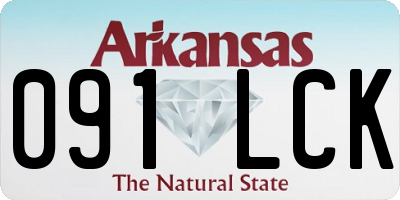 AR license plate 091LCK