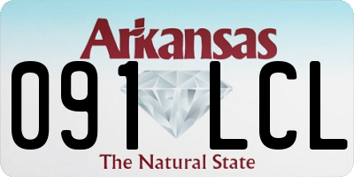 AR license plate 091LCL