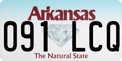 AR license plate 091LCQ